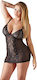 Cottelli Collection Lingerie Babydoll Sexy Negru
