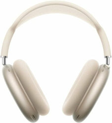 Apple AirPods Max (2024) Ασύρματα / Ενσύρματα Over Ear Ακουστικά με 20 ώρες Λειτουργίας Starlight