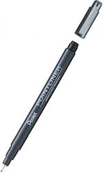 Pentel S20-P Design Marker 0.05mm Black