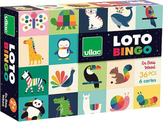 Vilac Animal Game Rainbow made of Wood for 24++ Months