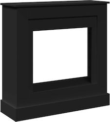 vidaXL 90x30x90cm Schwarz