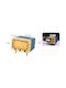 ForHome Plastic Tissue Holder Multicolour 18.5x14.5x16cm