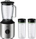 Braun PowerBlend 3 Blender with Glass Jug 600 ml 800W Silver