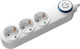 Samus Extension Cord 3 Schuko Outlets 1.5m 3680w 3x 1.5mm² Switch 3pi15-3680