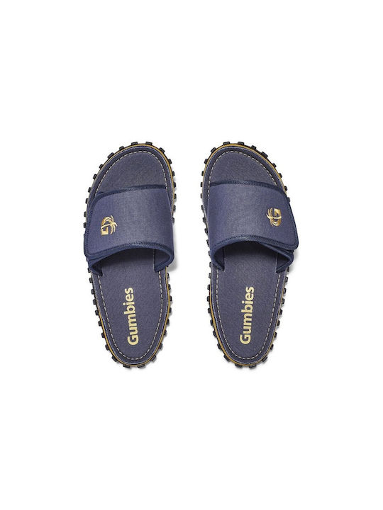 Gumbies Men's Slides Blue