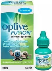 Allergan Optive Fusion Οφθαλμικές Σταγόνες 10ml