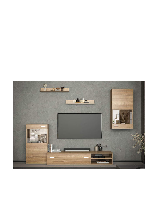 Planeta Living Room TV Unit Rustik L200xW42xH186cm