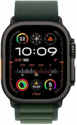Apple Watch Ultra 2 2024 49mm Black with Green Alpine Loop Apple Watch Ultra 2 2024 49mm Black with Green Alpine Loop