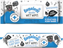 Large Wipes for Dogs & Cats Wrinkles 80pcs