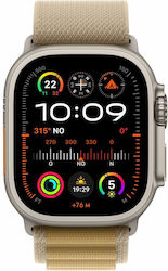 Apple Watch Ultra 2 2024 Titanium 49mm Αδιάβροχ...