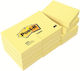 Exas Paper Notizblöcke in Würfel 100 Blätter Gelbe 3.8x5.1cm