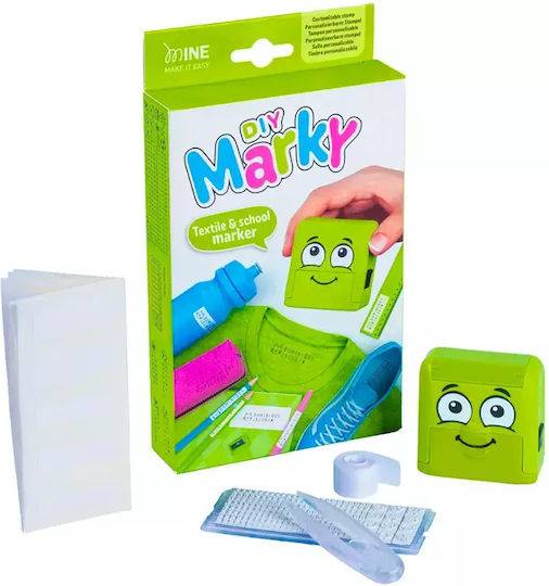 Colop Diy Mine Stamps Marky Green Σφραγίδα σε Ελληνική Γλώσσα και Πράσινο Μελάνι
