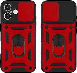 Ring Armor Campro Sonique Case for Apple iPhone 16 Plus Red