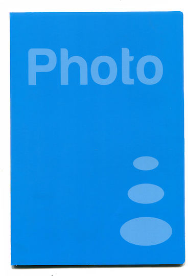 Taschenalbum 40 Fotohüllen 15x21 Blaue Abdeckung Weiche Kartonlaminierung