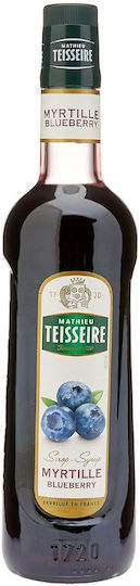 Teisseire Syrup for Cocktails with Flavor Blueberry 700ml