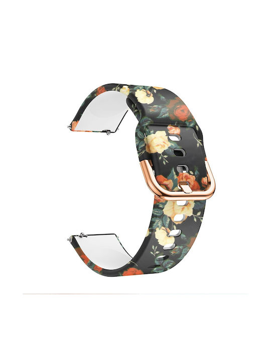 Λουράκι Σιλικόνης Πορτοκαλί (Amazfit GTS 4)