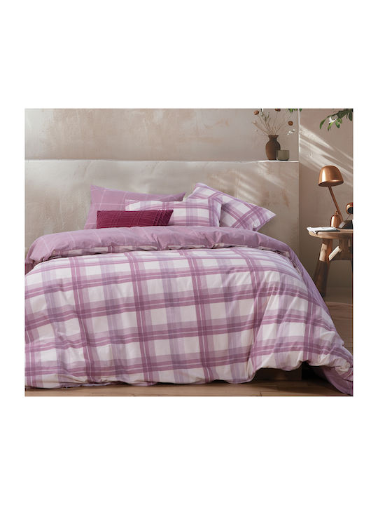 Nef-Nef Homeware Duvet Cover Set Cotton Queen with 2 Pillowcases 240x230 Charlie Rose