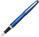 Pilot Schreibfeder Fein Blau aus Messing mit Blau Tinte FCO-3SR-LF