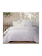 Nef-Nef Homeware Bettbezug-Set Übergröße mit 2 Kissenbezügen 240x230 Amaranda Beige