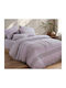 Nef-Nef Homeware Duvet Cover Set Cotton Queen with 2 Pillowcases 240x230 Avion Grey