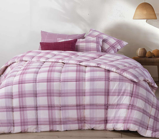 Nef-Nef Homeware Υπέρδιπλο 220x240εκ. Charlie Μωβ Nef-Nef Homeware Υπέρδιπλο 220x240εκ. Charlie Μωβ