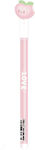 Metron Pen Gel 0.7mm with Blue Ink Pink Body Love Peach