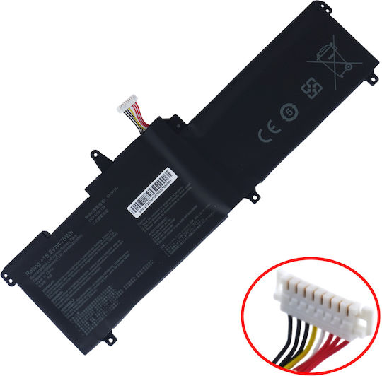 15.2v Съвместима Батерия за Asus ROG Asus Rog Strix GL702, GL702VT, GL702VMK, GL702ZC, GL702VSK, G702VS, G702VM, G702VT с 5000mAh