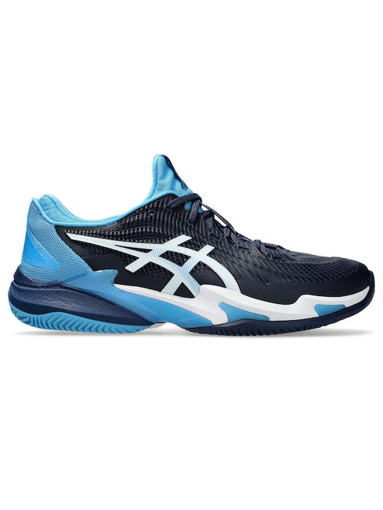 ASICS Men's Tennis Shoes for Clay Courts Blue