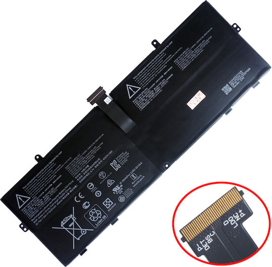 Kompatible Batterie für Microsoft Microsoft Surface Laptop Go Modell 1943 mit 5235mAh