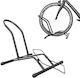 Sportnow Bicycle Stand for Tires < 8.5 cm Steel 59x41x38 cm Black Aa0-097v00bk