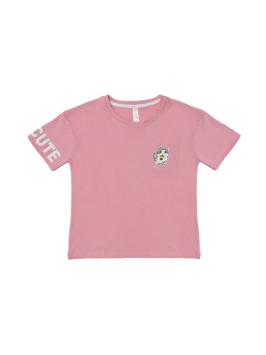 Children's T-shirt Pink Mini Cute