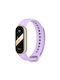 Mijobs Mijobs Λουράκι Σιλικόνης Λιλά (Smart Band 8 / Smart Band 9 / Smart Band 10)