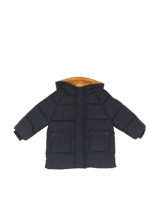 Kids' Casual Jacket with Hood Black