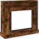 vidaXL Metallic Fireplace Screen with Panels 10...