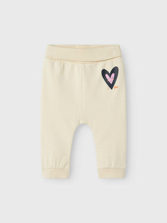 Name It Pantaloni de Trening pentru Copii Bej