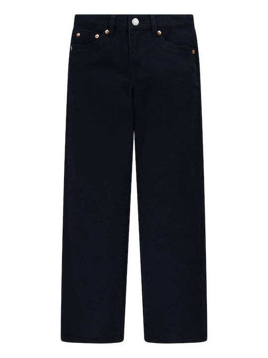 Levi's Kids' Denim Pants Black Core Wide Leg Jeans