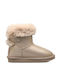 Conguitos Kids PU Leather Boots Gold