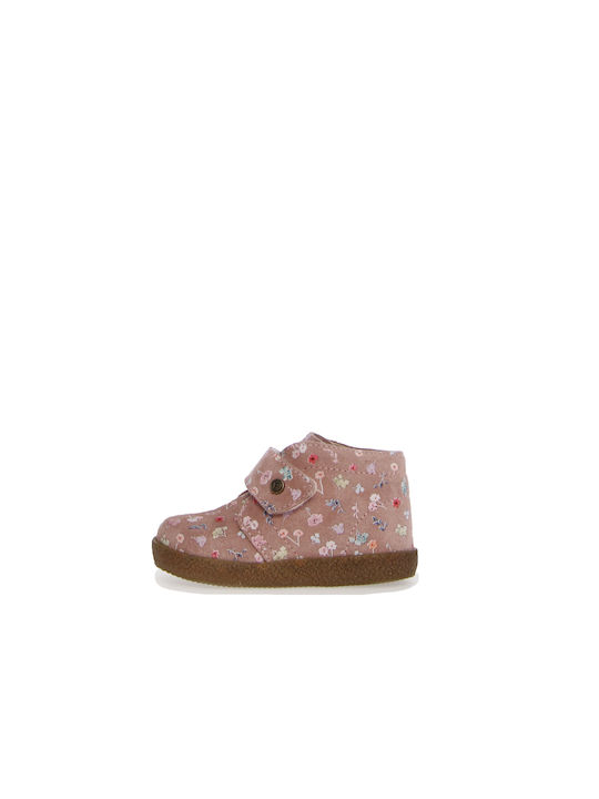 Falcotto Kids Suede Boots Pink