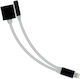 Adaptor audio & Încărcător Apple Lightning la Jack Lightning 3.5mm-alb