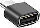 Avizar Charger Adapter USB-C USB-C Male to USB 2.0 Female Speed 480 Mbps Black