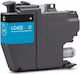 Съвместимо Мастило За Принтер InkJet Brother LC-422C 550 Страници 11ml Циан 1бр
