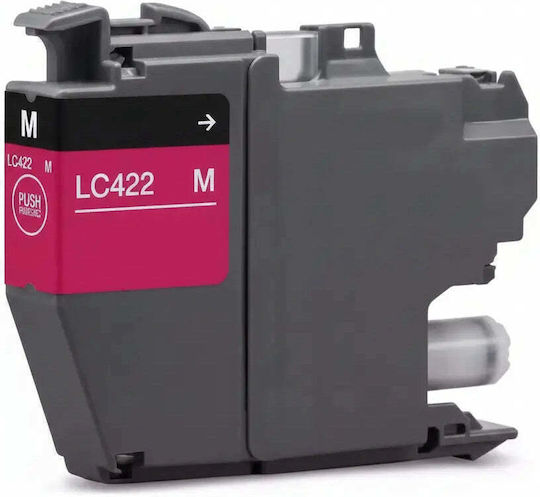 Cerneală Compatibilă Pentru Imprimantă InkJet Brother LC422M 550 Pagini 11ml Magenta 1 Bucată