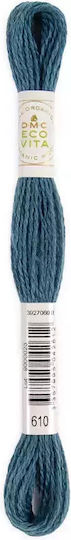 DMC Ață Broderie Verde Mentă, Col 610