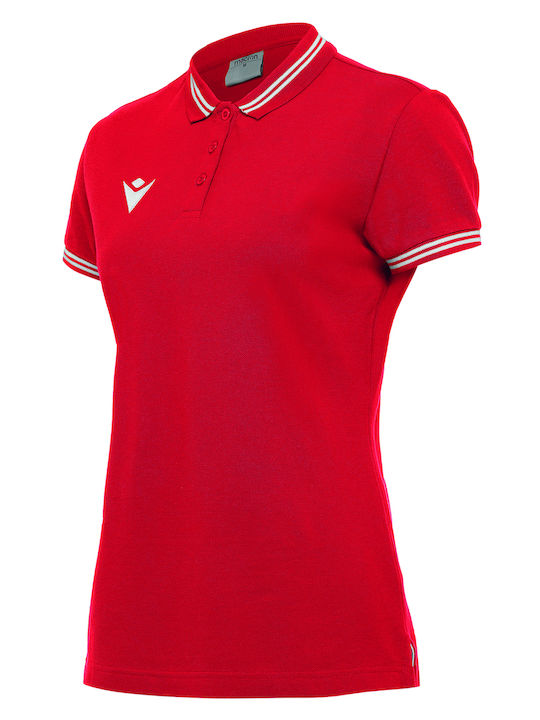 Γυναικεία Polo Μπλούζα Ριγέ Red/white