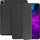 Husă Trifold Flip Stand Apple iPad Pro 12.9 2020 2018 Slim Gri