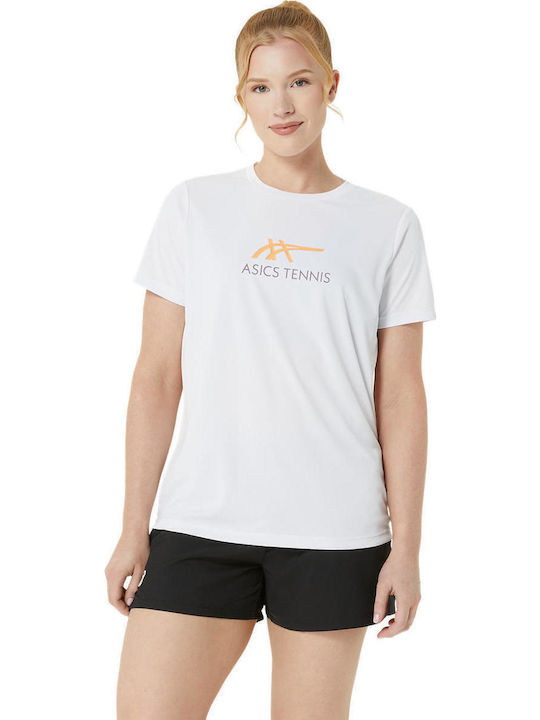 ASICS 2042A322-109 Γυναικεία Μπλούζα Λευκή