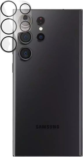 Full Camera Protection Tempered Glass Transparent for the Galaxy S23 Ultra