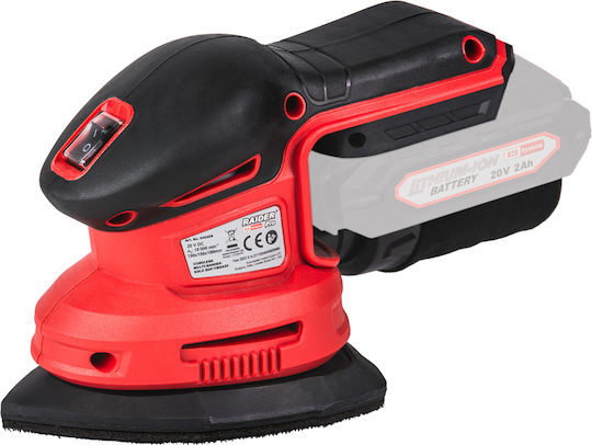 Raider RDP-YMSA20 Τριβείο Δέλτα Χούφτας 20V Solo με Σύστημα Αναρρόφησης