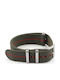 Fabric Strap Nato Green 22mm