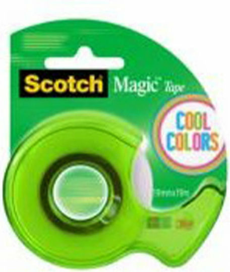 3M Βάση για Σελοτέιπ Scotch 19mm x 19m Πράσινο